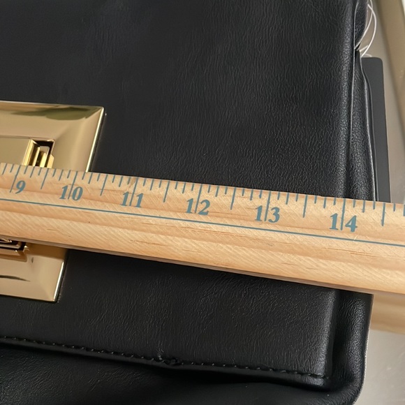 NWT Large Black Clutch Purse - Picture 7 of 8